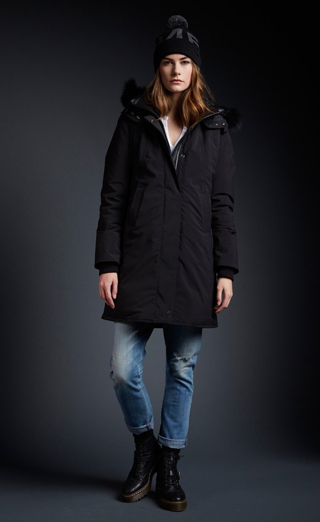 Exclusive Avenue Parka Black