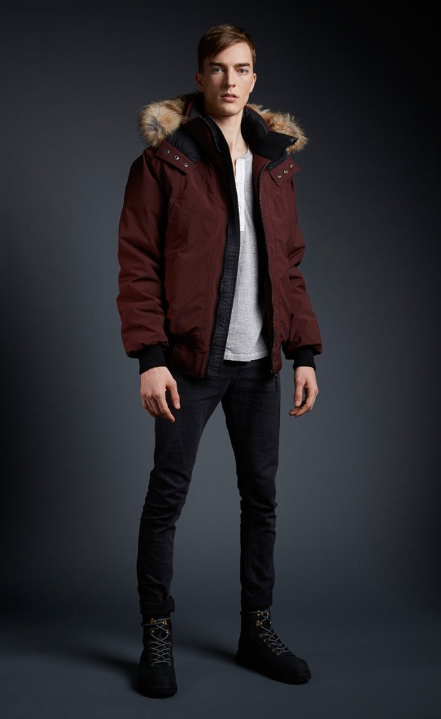 Oxton Bomber Oxblood